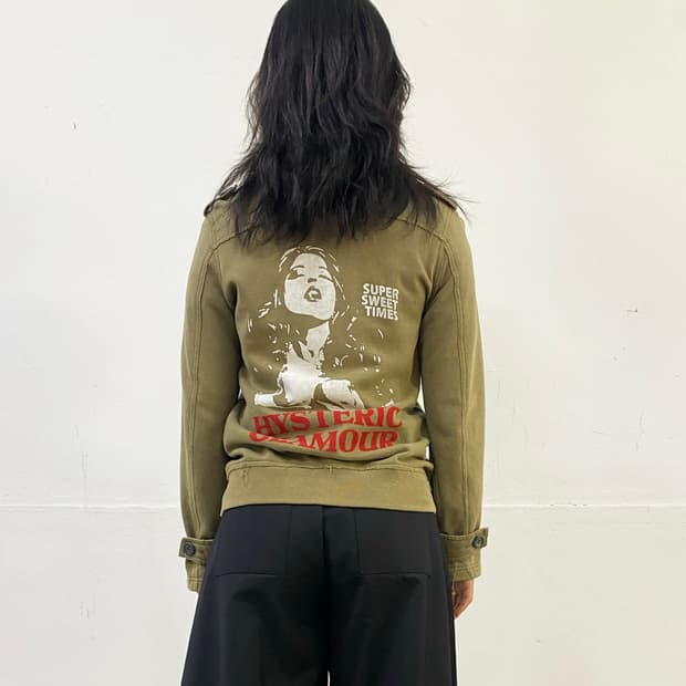 HYSTERIC GLAMOUR 그래픽 코튼 재킷