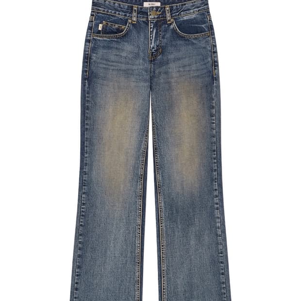 글로니(glowny) 로데오 진 rodeo 빈티지 블루 S 