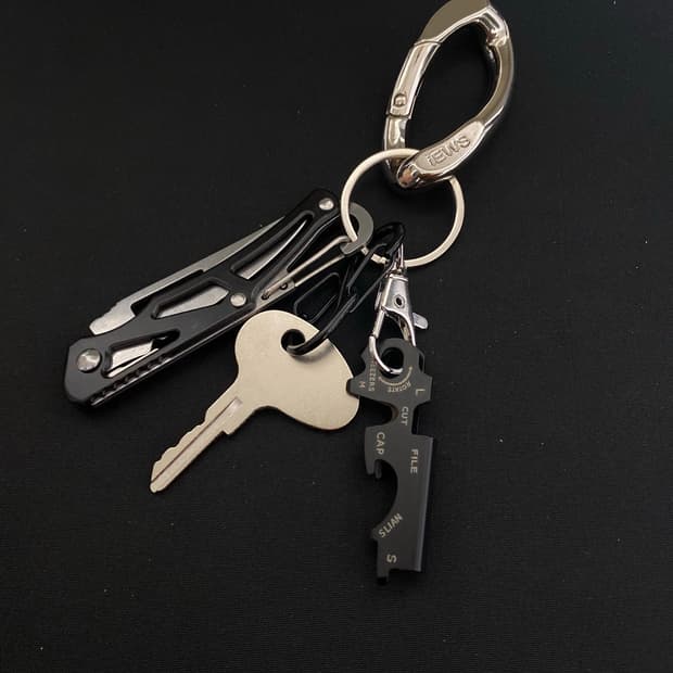 블럑 & 실버 키링