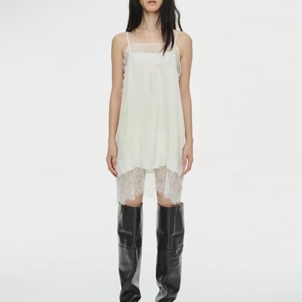 Cerric lace slip dress 세릭 레이스 슬립 드레스