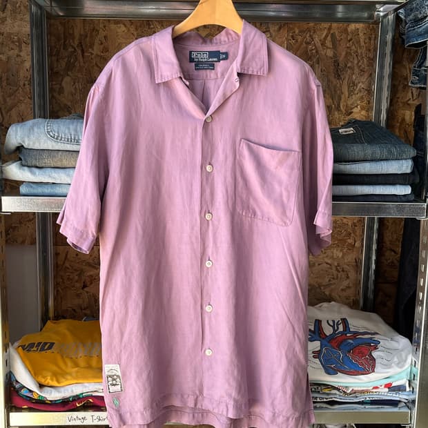 Polo Ralph Lauren Silk Linen Camp Shirts