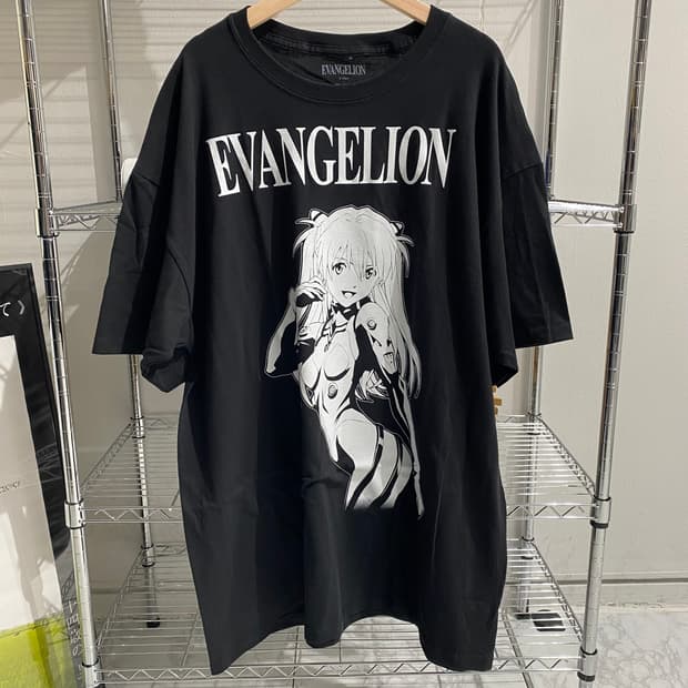 에반게리온 아스카 오피셜 애니메이션 티셔츠