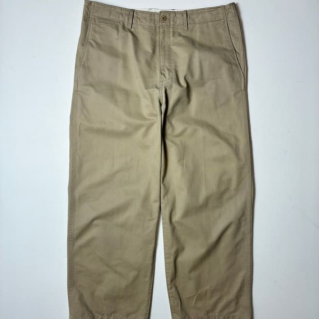 포터리 23SS 코튼 워크 치노 팬츠 PN9342