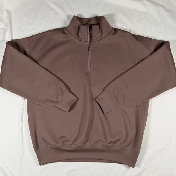 오라리 반집업 쿼터집업 맨투맨