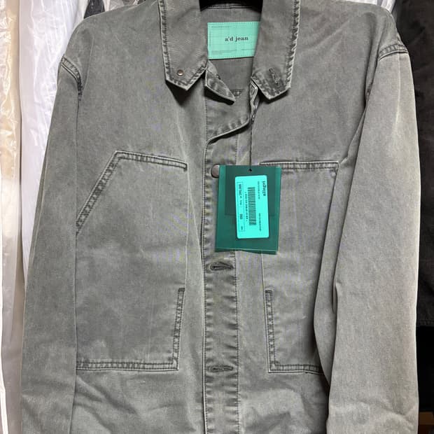 알레그리 카키 데님 트러커50