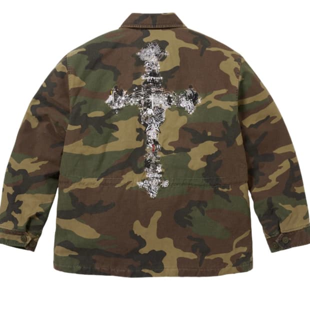 슈프림 AOI 크로스 m52 자켓카모 XL