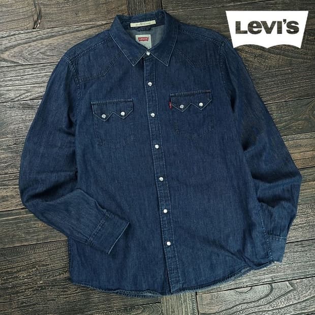 [리바이스] 웨스턴 데님 셔츠 M19388