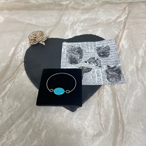 빈티지  터키석 팔찌