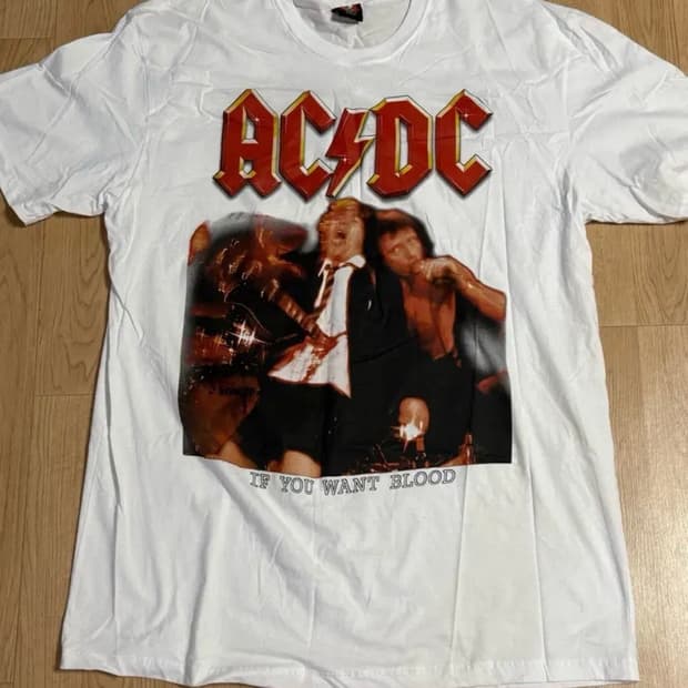 ACDC 락티 반팔티