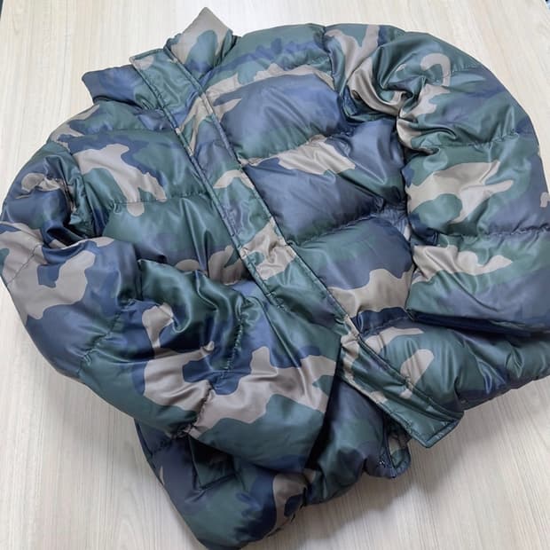 [XL] 칼하트 wip 데밍 카모플라쥬 패딩자켓