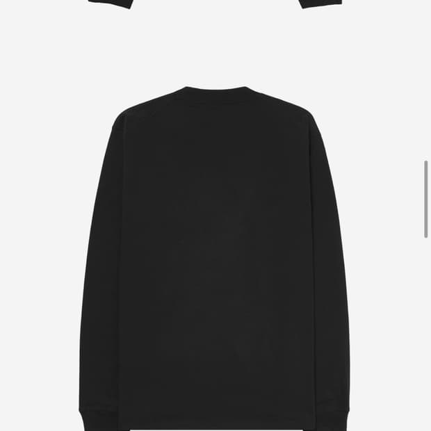 아크테릭스 크래그 코튼 롱슬리브 티셔츠 24K 블랙