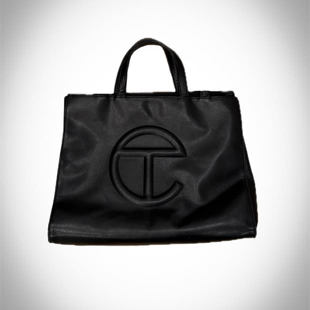 텔파 미디움 블랙 토트백