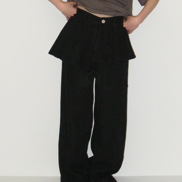 (새상품)론론 레이어드팬츠