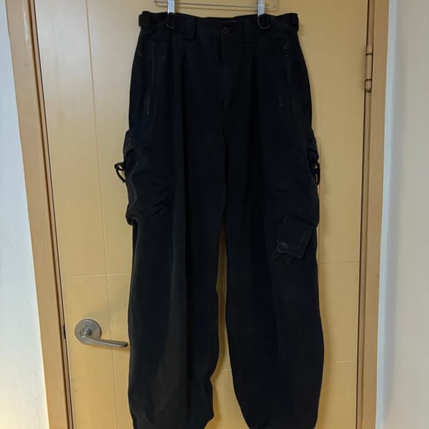 혜인서 밀리터리 블랙 카고팬츠 4사이즈