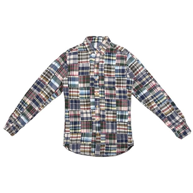 BROOKS BROTHERS 패치워크 셔츠 S