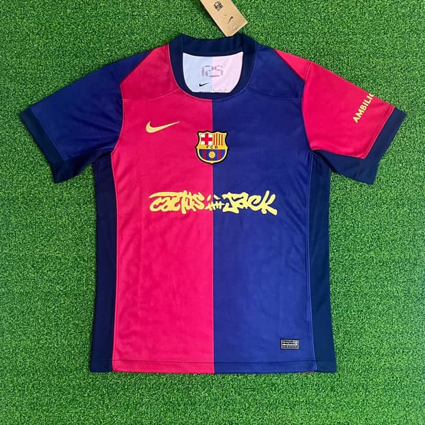 #24-25 FC 바르셀로나 X 트래비스 스캇 HOME KIT#