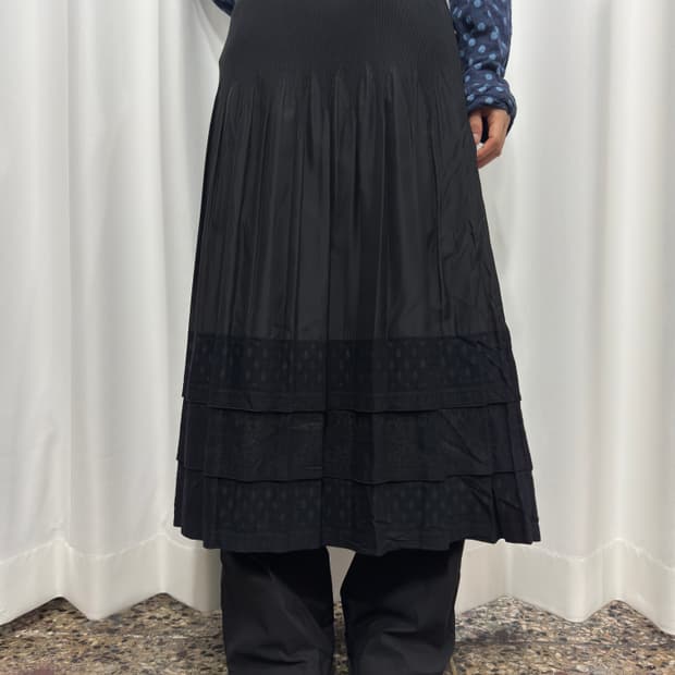 hanae mori pattern design skirt