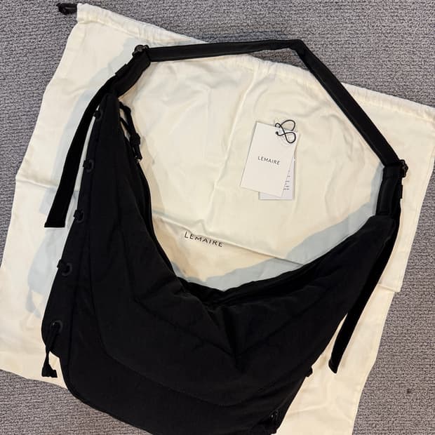 르메르 게임백 블랙 M