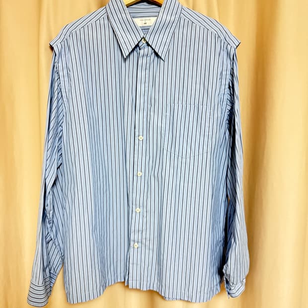 H&m toga archive 스트라이프 셔츠  L size