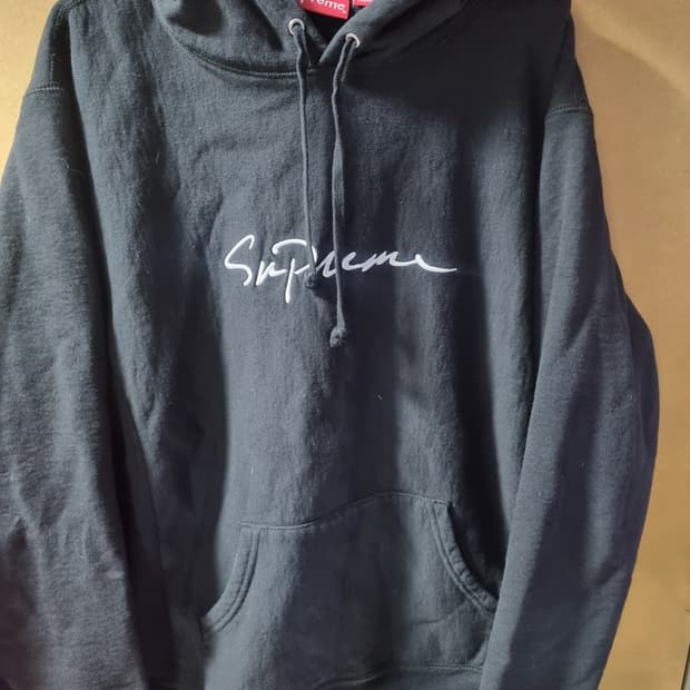 슈프림 남성 후드티 
