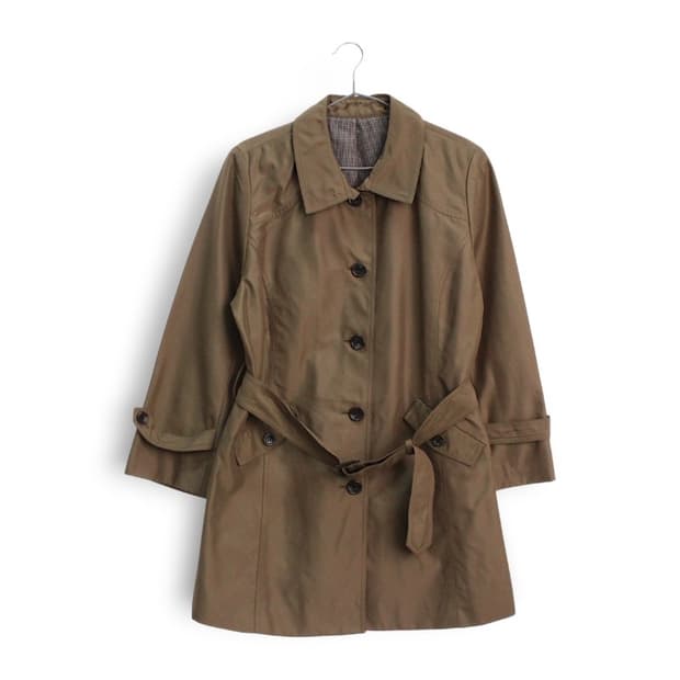 빈티지 반코트 반트렌치코트 야상 자켓