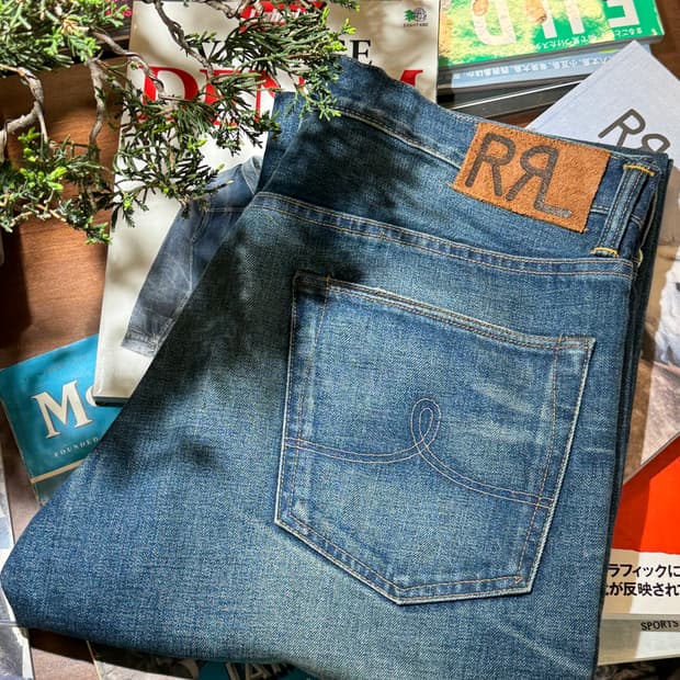 RRL 빈티지 파이포켓 그랜드폴스 진