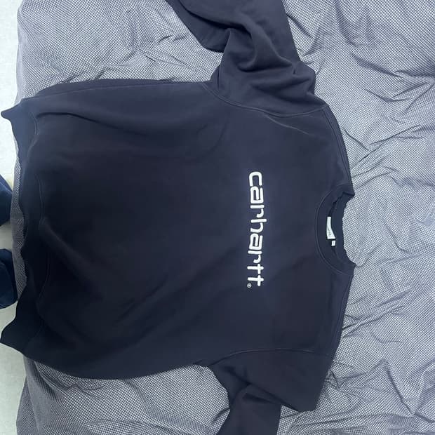 칼하트 wip 블랙 맨투맨 팝니다 XL