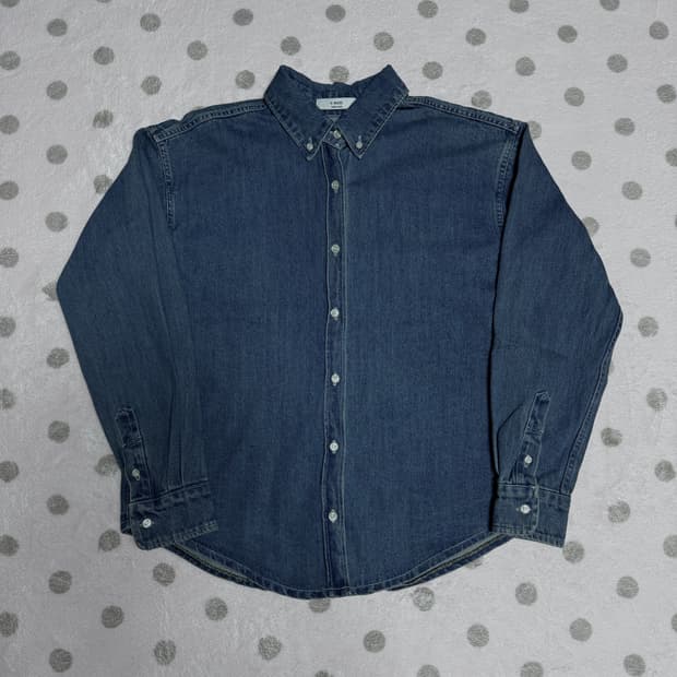 hmode 에이치모드 데님셔츠 진청