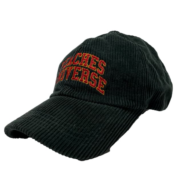 피치스 유니버스 코듀로이 캡 다크 그린