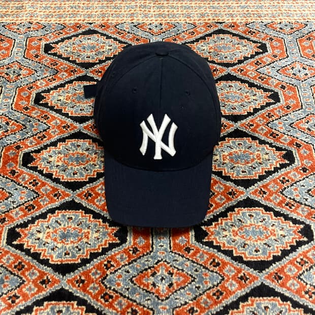 MLB 뉴욕양키스 네이비 면 야구볼캡 FREE