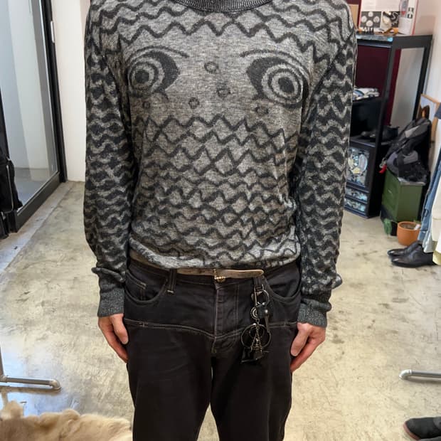 vivienne westwood (비비안웨스트우드) 웨이브 니트