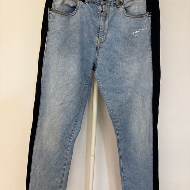 오프화이트 Off-White 연청 데님 청바지 S 33