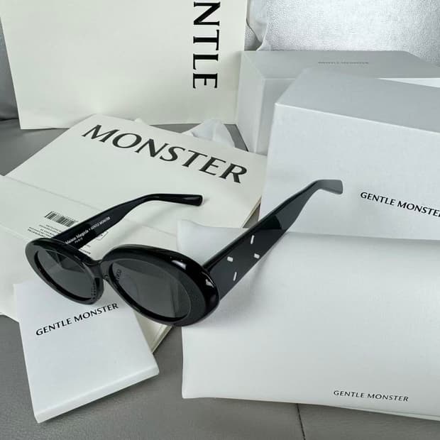 젠틀 몬스터 x 메종 마르지엘라 MM206 블랙 그레이