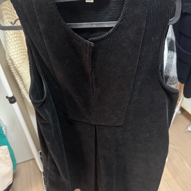 코스 하객룩 코듀로이 원피스 34사이즈 새상품