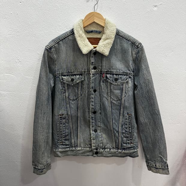 리바이스 중청 쉐르파 트러커 자켓S