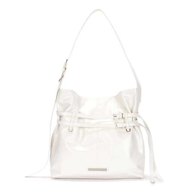 마뗑킴 double belted 아이보리