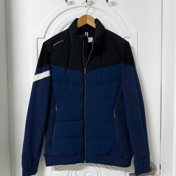 슬림 100사이즈 남성 JDX 방풍 니트 패딩 덕다운