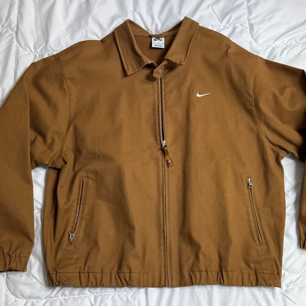 나이키 남성 M 사이즈 SB 경량 스케이트 재킷 에일 브라운