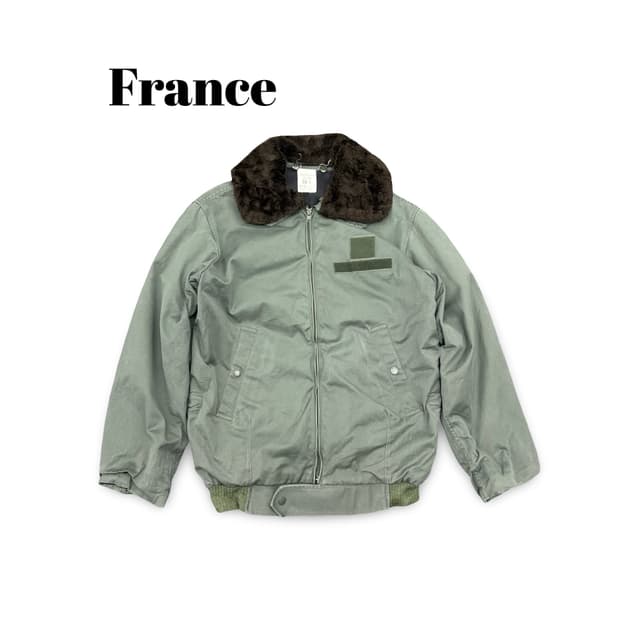 (100)80s france army덱자켓