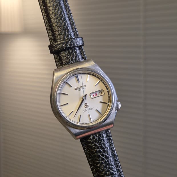 80's vintage seiko silverwave daydate