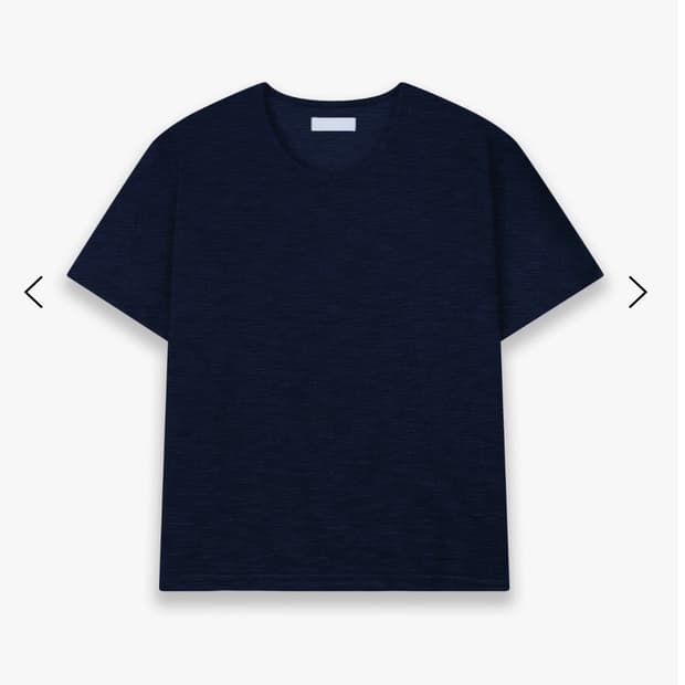 레스 fin 티셔츠 네이비 1 
