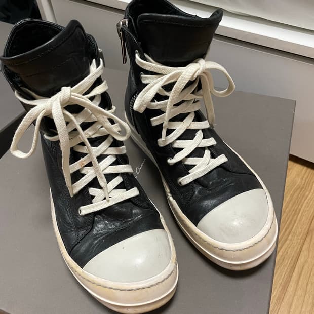 릭오웬스 스니커즈 37사이즈