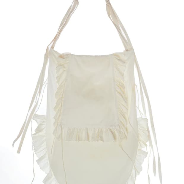 Garbage Core rouches maxi bag