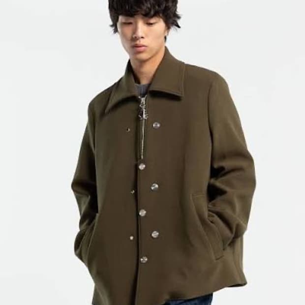 나마체코 타우더 자켓 모스그린 S