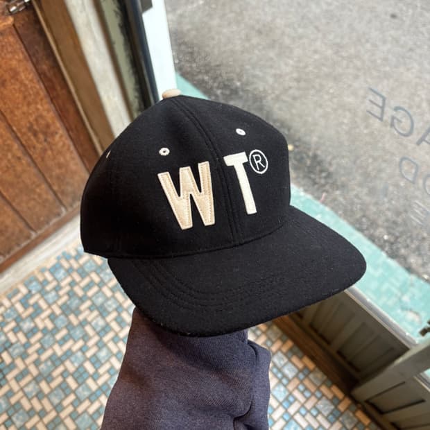 WTAPS Wool “WT” Logo Cap