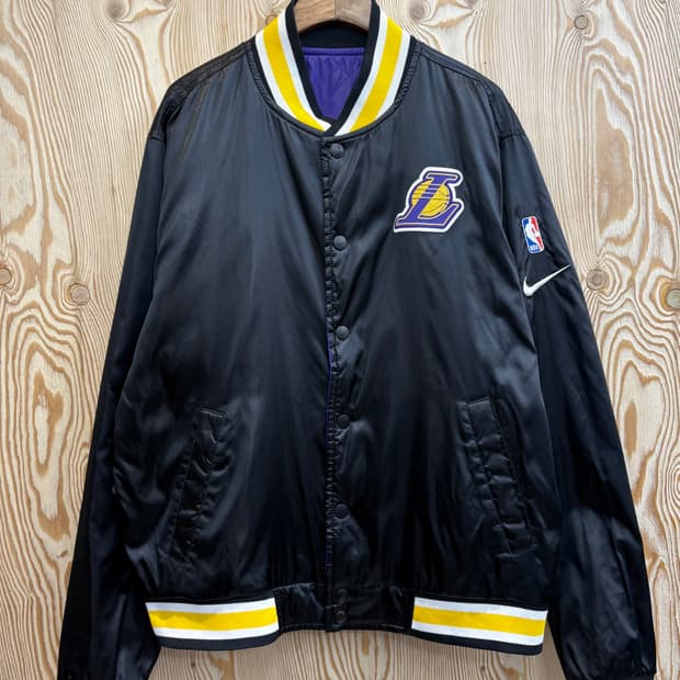 나이키 NBA 레이커스 리버시블 바시티 자켓