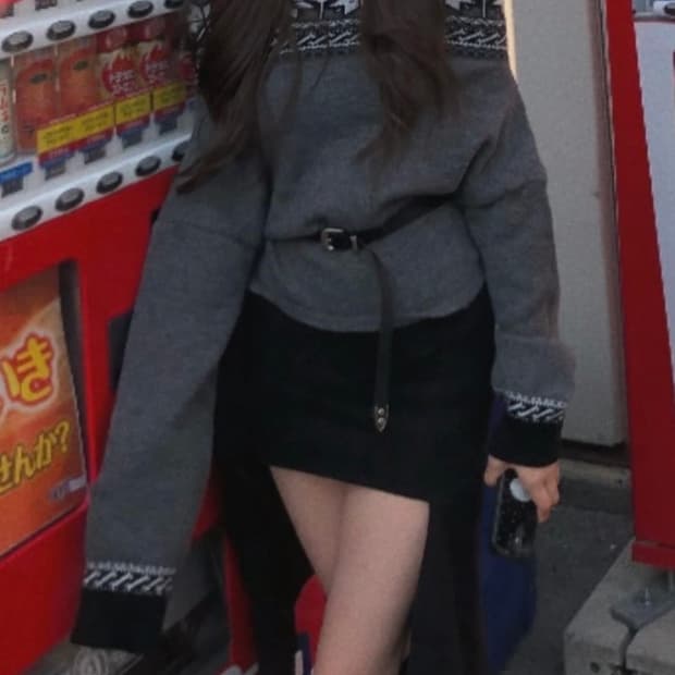 오프숄더&언발치마 세트코디