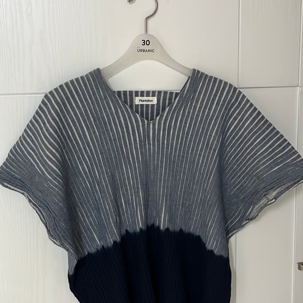 Plantation by Issey Miyake 주름플리츠 블라우스 44