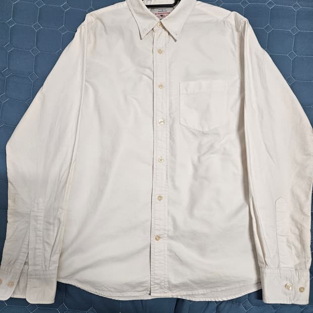 아비렉스 00s 화이트 옥스퍼드 셔츠. L사이즈