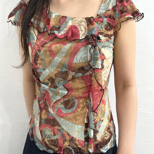 lucile ethnic blouse